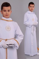 Communion albs with a counterfold - Communion Albs - For boys - FirstCommunionStore.com